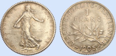 1 Franc SEMEUSE